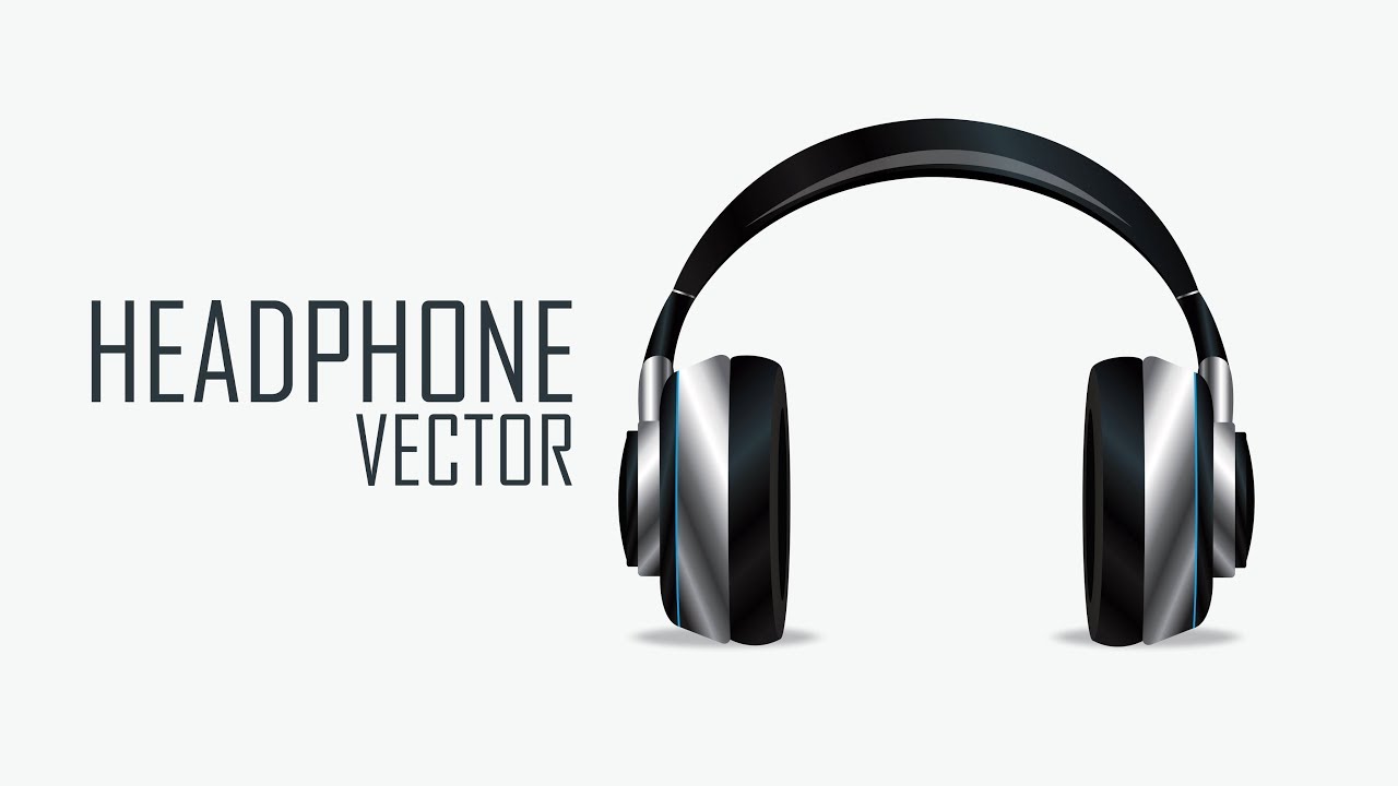1280x720 Headphone Vector Illustration Corel Draw