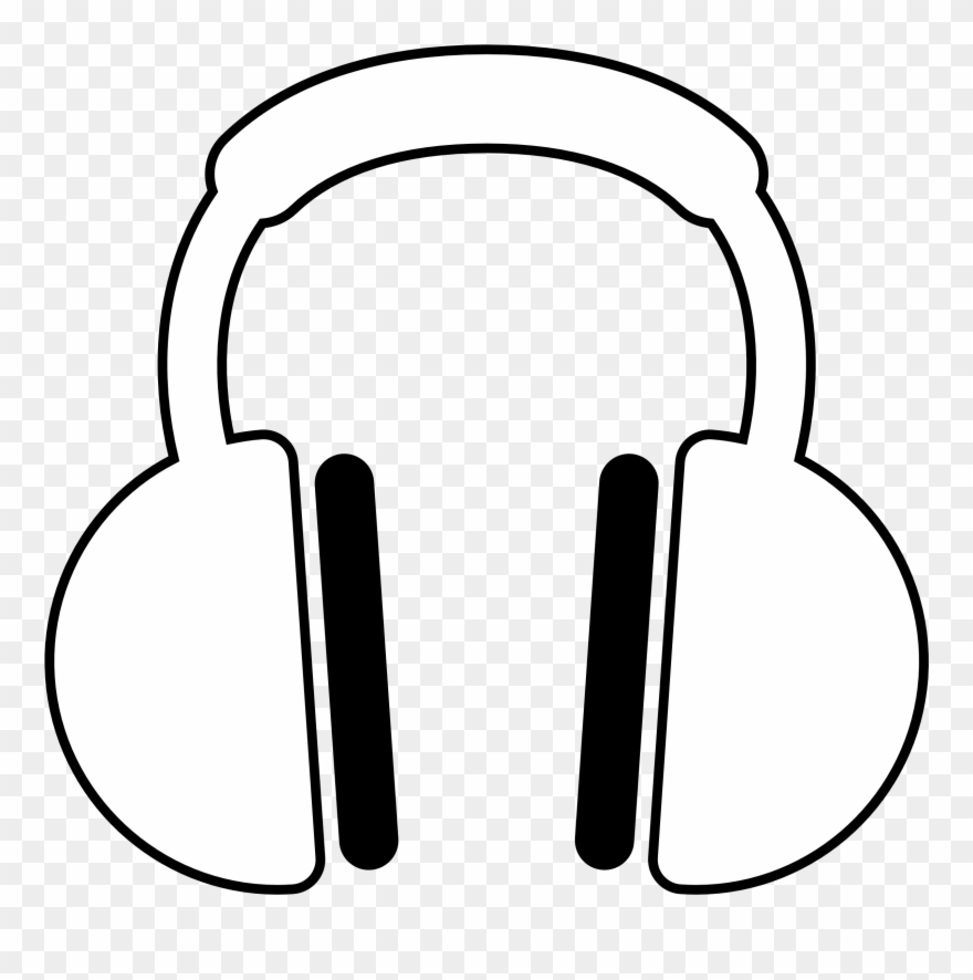 880x886 Music Black And White Listening To Music Clipart Black
