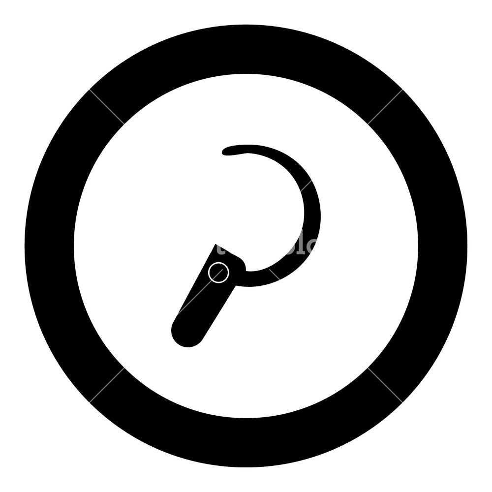 Headset Icon Black Color In Circle Vector Illustration Isolated 1000x1000 Headset Icon Black Color In Circle Vector Illustration Isolated