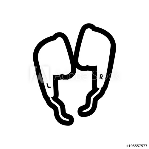 Headset Icon Vector Illustration 500x500 Headset Icon Vector Illustration
