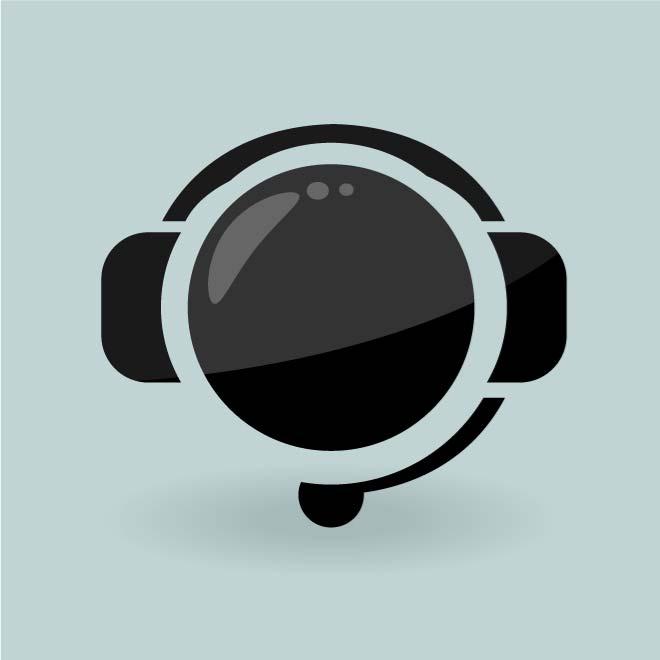 660x660 Headset Vector Icon