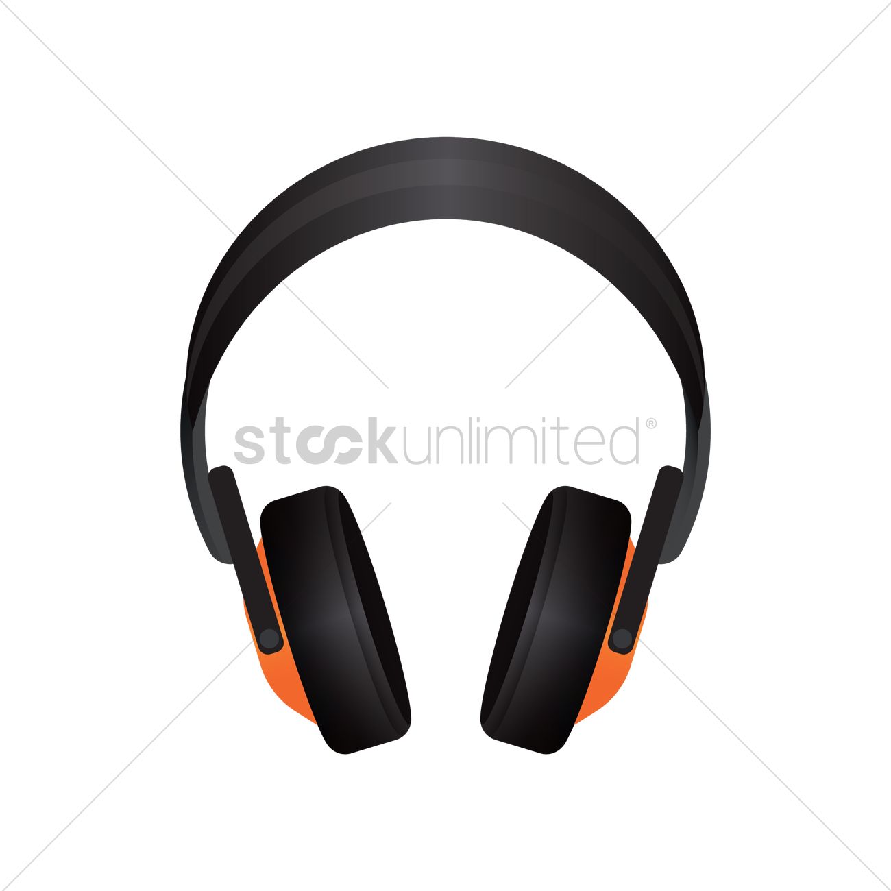 1300x1300 Headset Vector Image