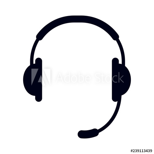 Headset Vector at Vectorified.com | Collection of Headset Vector free ...