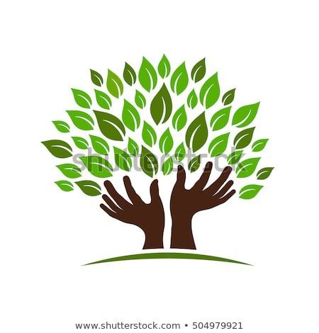 450x470 Healing Hands Tree Vector Illustration Tree