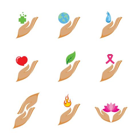 490x490 Healing Hands Vectors