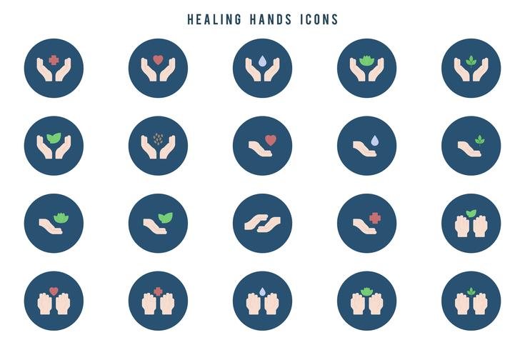 735x490 Free Healing Hands Vectors