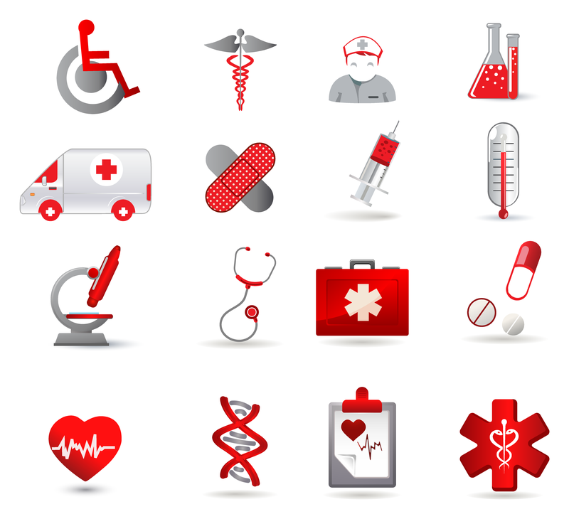 800x730 Health Care Icon Set