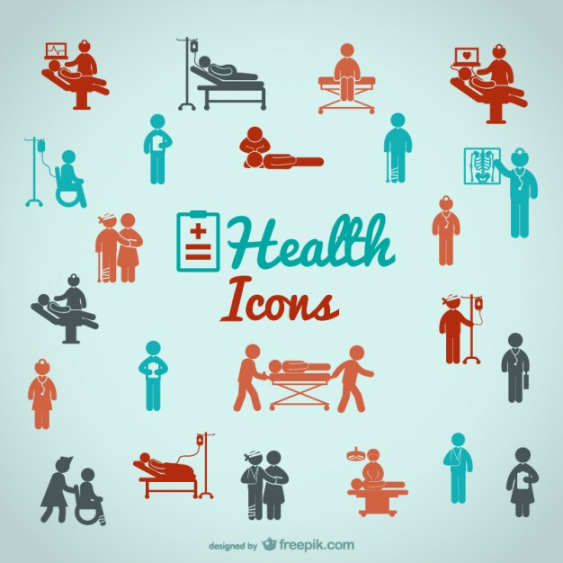 626x626 Health People Icons Vector Free Download