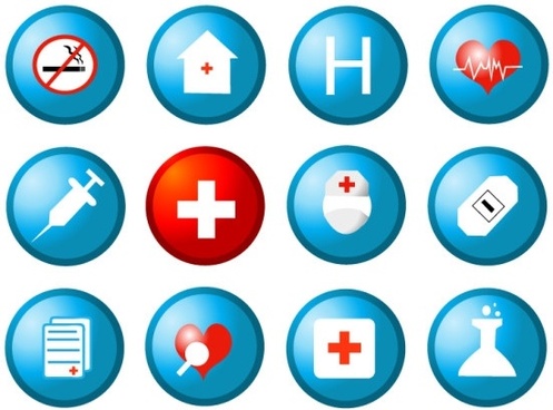 497x368 Medical And Health Care Vector Icons Free Vector Download