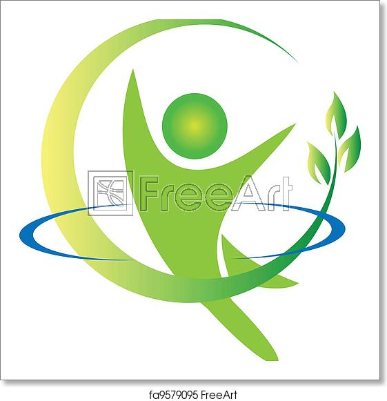 561x581 Free Art Print Of Health Nature Logo Vector Freeart