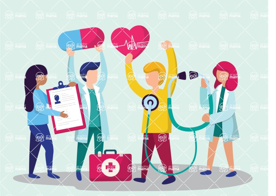 901x640 Medical Vectors