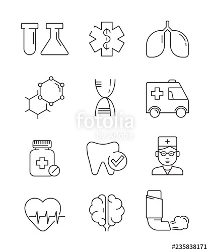 417x500 Medical Icons Surgery Anatomy Doctors Disease Vector Healthcare