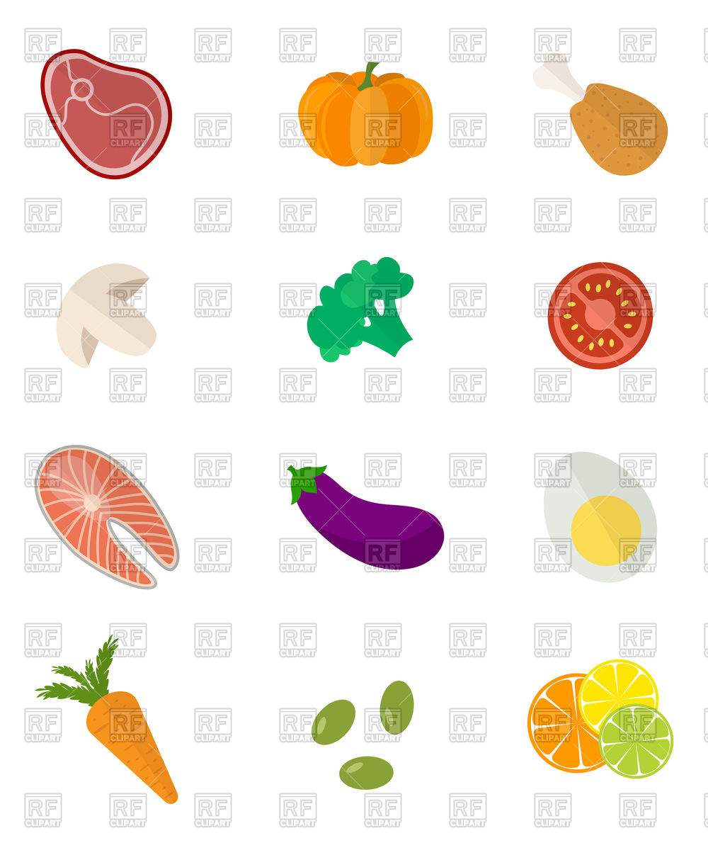 1000x1200 Healthy Food Icons Vector Image Of Food And Beverages Mcherevan