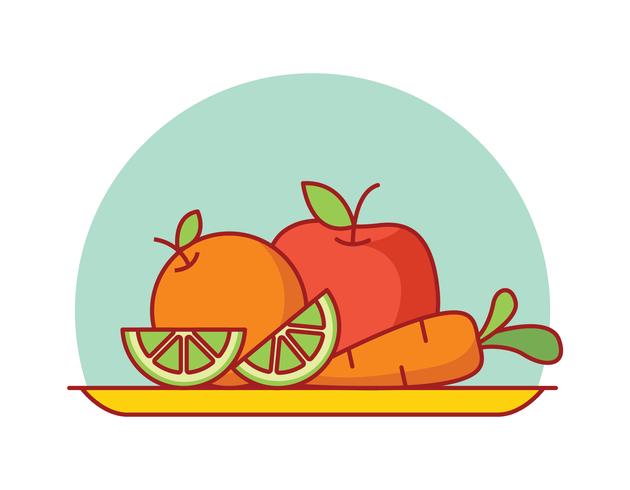 630x490 Healthy Food Vector