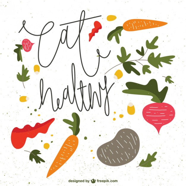 626x626 Eat Healthy Vector Free Download
