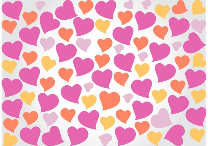 700x490 Fun Heart Background Vector