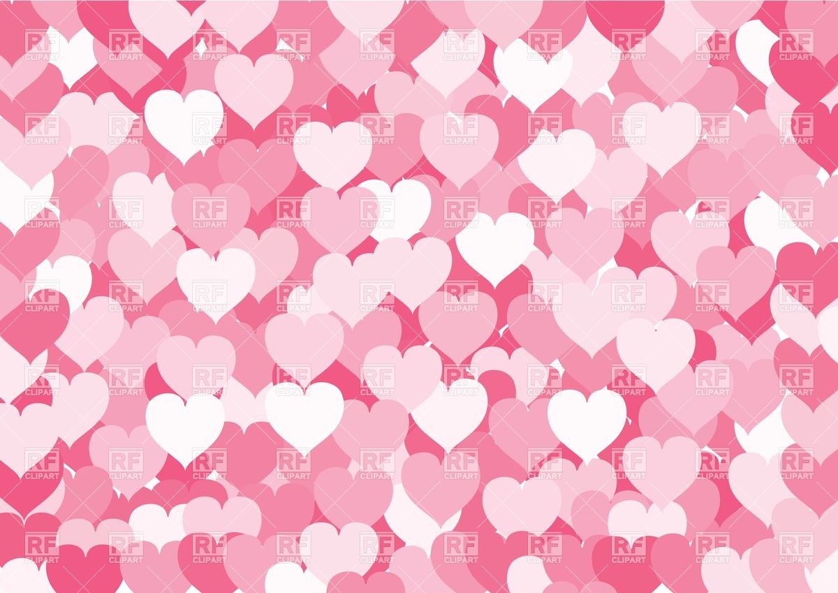 1200x849 Many Pink Hearts Background Vector Image Of Backgrounds, Textures