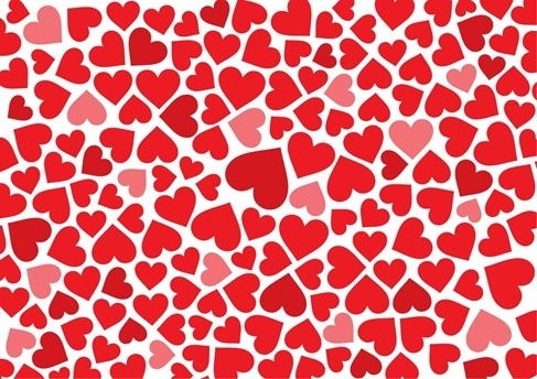 487x344 Free Hearts Background Vector Free Vector In Encapsulated