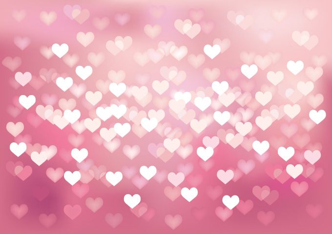 680x480 Free Vector Heart Background Free Vectors Heart Bokeh, Heart
