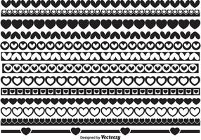 286x200 Heart Border Free Vector Art