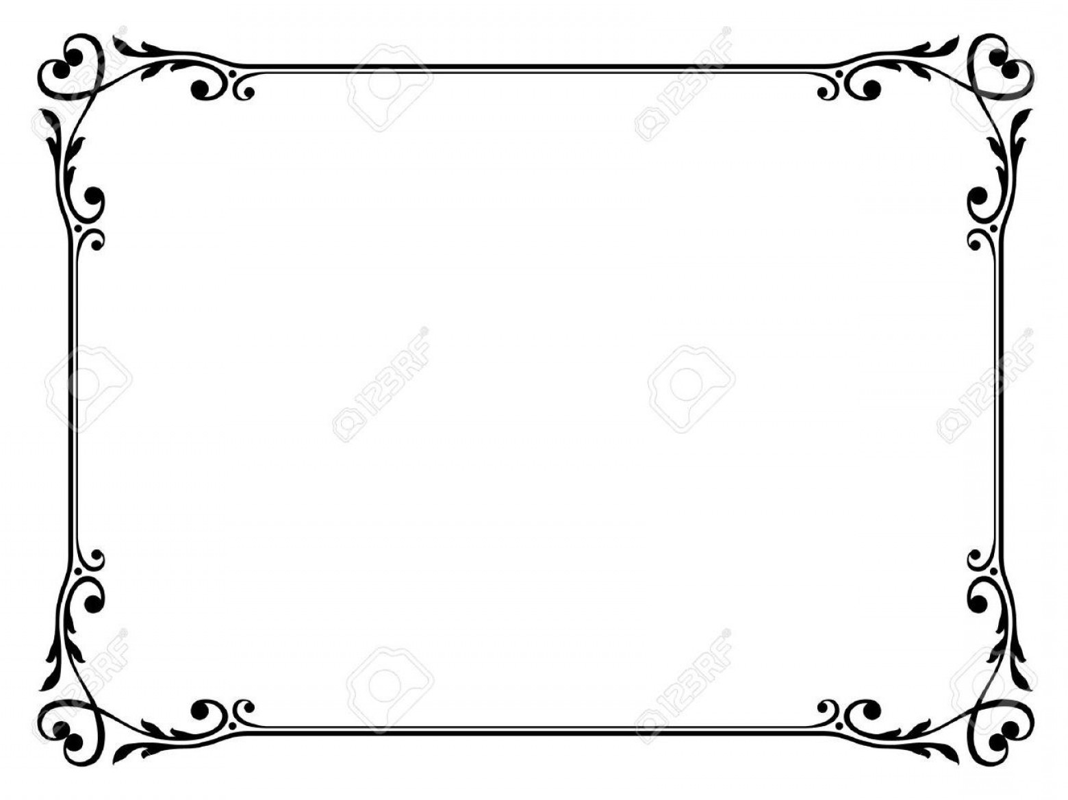 1560x1168 Heart Border Vector Cultracing