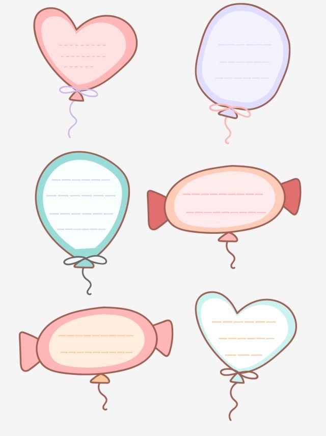 Cartoon Border Conversation Box Heart Shaped Candy Element 640x856 Cartoon Border Conversation Box Heart Shaped Candy Element