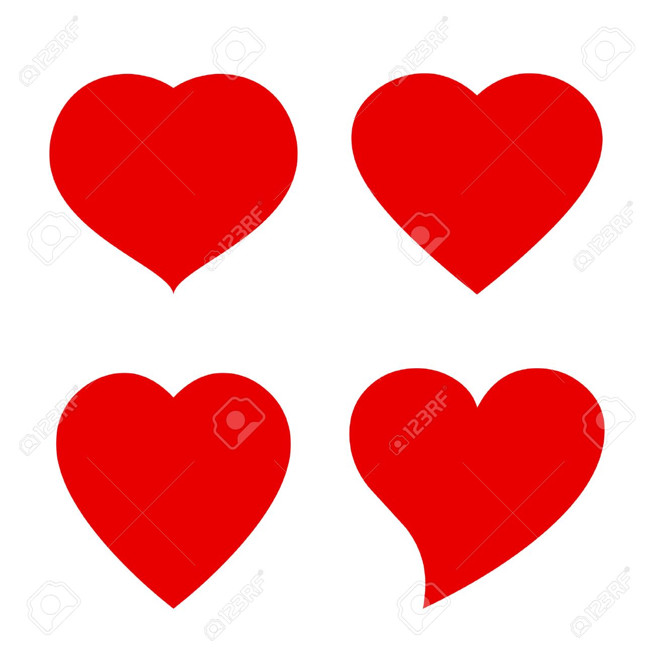 Free Vector Heart Clipart 1300x1300 Free Vector Heart Clipart
