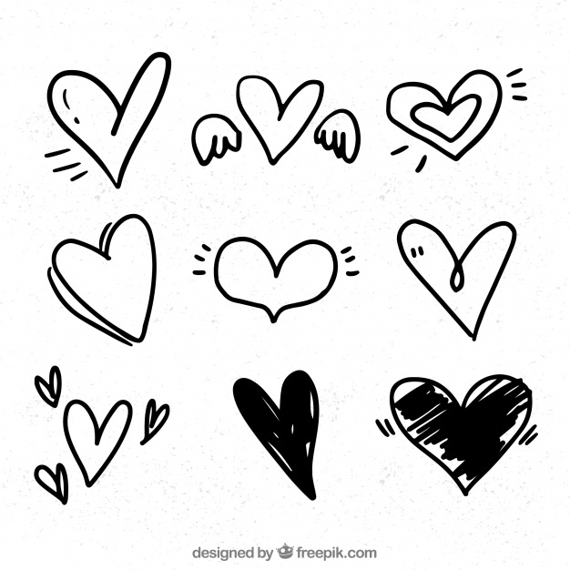 626x626 Valentine Doodle Vectors, Photos And Free Download