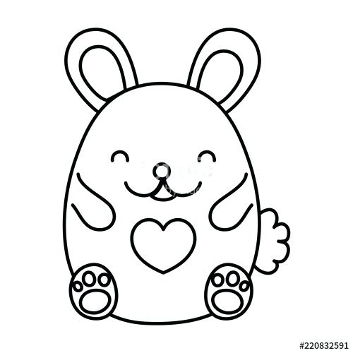 500x500 Cute Heart Drawing