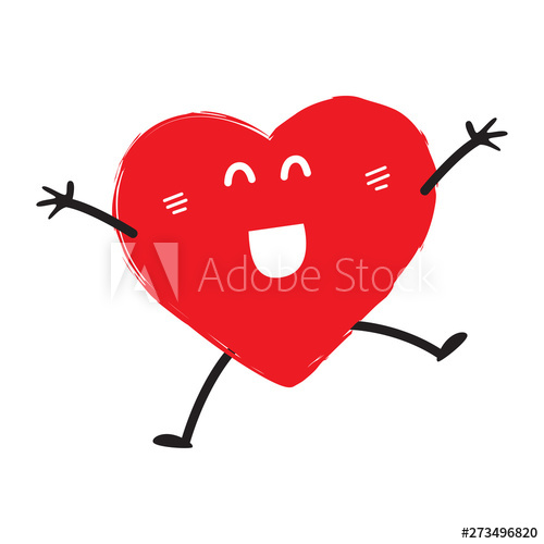 Happy Heart Emoji, Vector 500x500 Happy Heart Emoji, Vector
