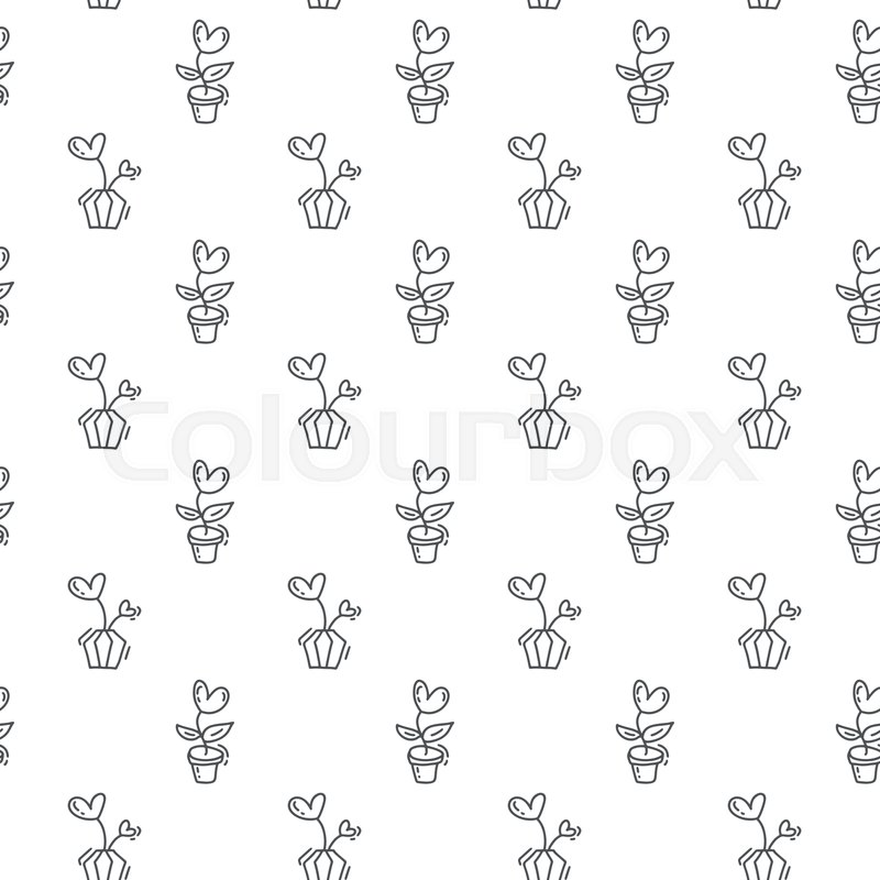 800x800 Hand Drawn Cute Valentines Day Heart Stock Vector Colourbox