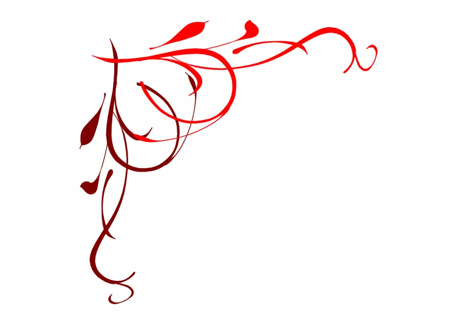 920x653 Heart Flourish Red Clip Art At Clkercom Vector Online