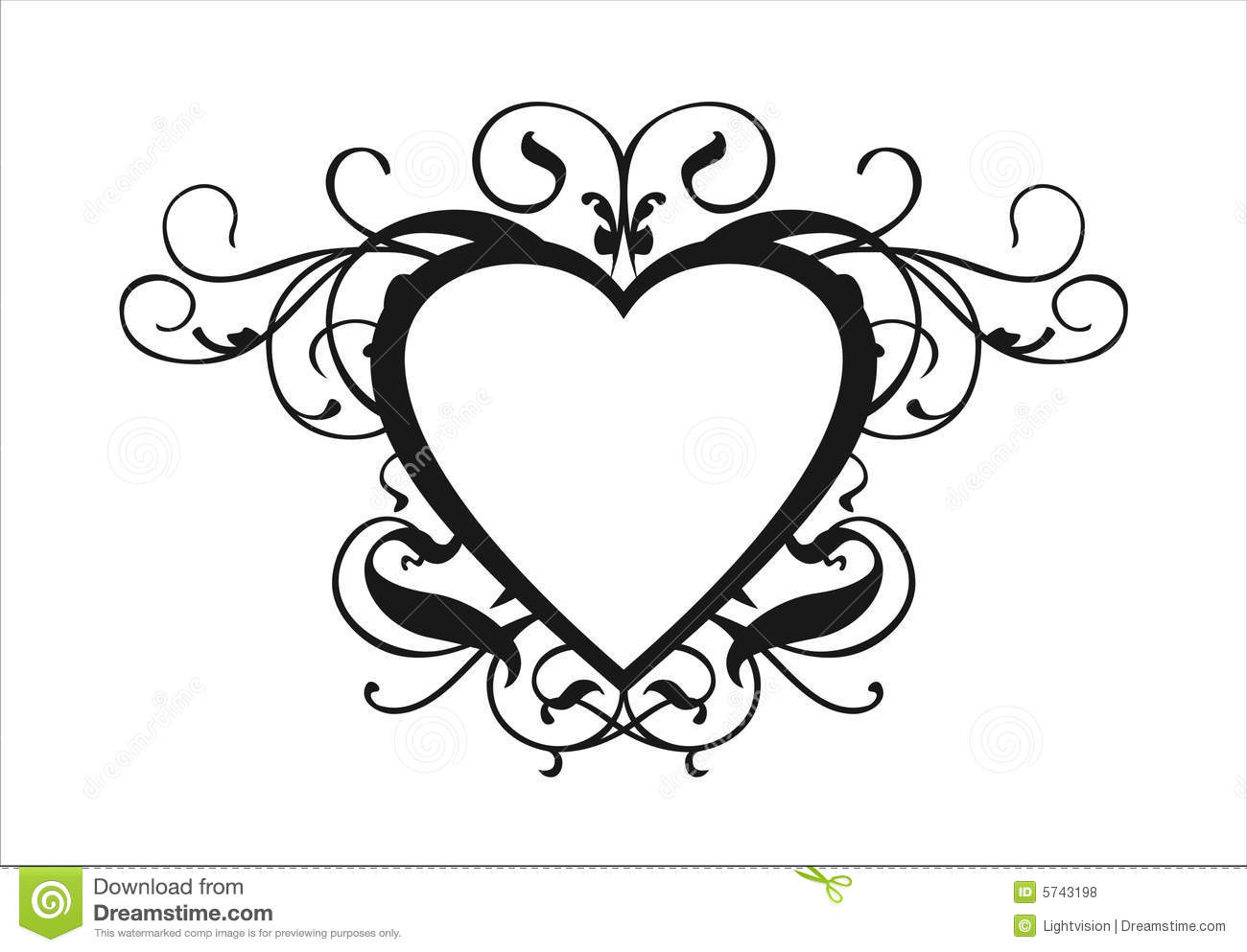 1300x993 Clipart Flourishes Heart For Free Download And Use Images