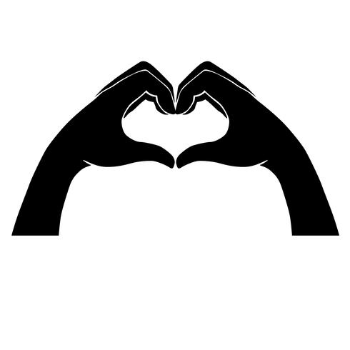 Heart Hands Vector at Vectorified.com | Collection of Heart Hands ...