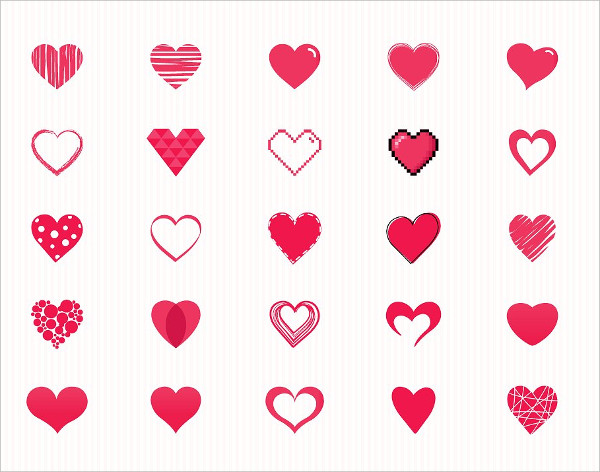 Heart Icons 600x472 Heart Icons