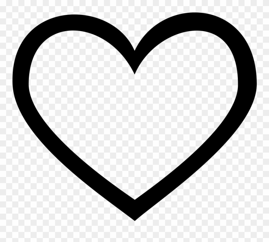 Heart, Png Line Clip Free 880x793 Heart, Png Line Clip Free