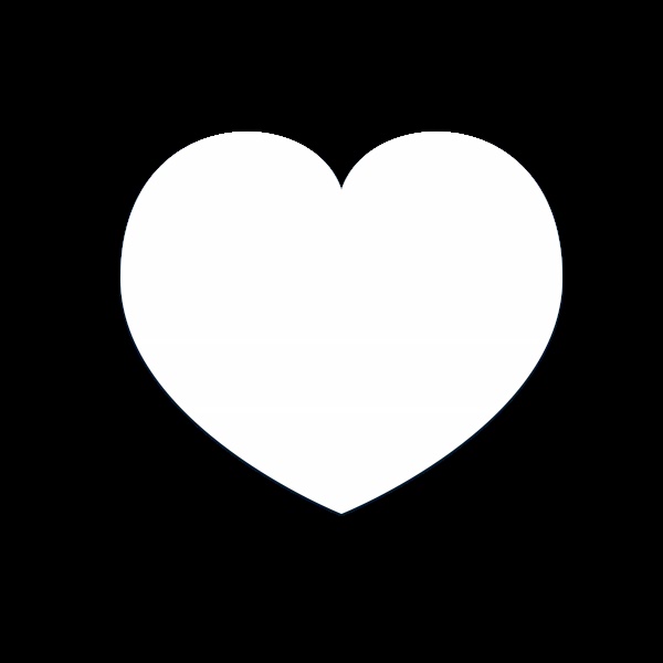 600x600 Instagram Heart Icon