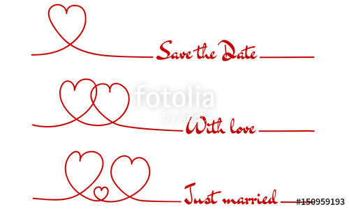 Heart Line Drawing With Text For Cards 500x300 Heart Line Drawing With Text For Cards