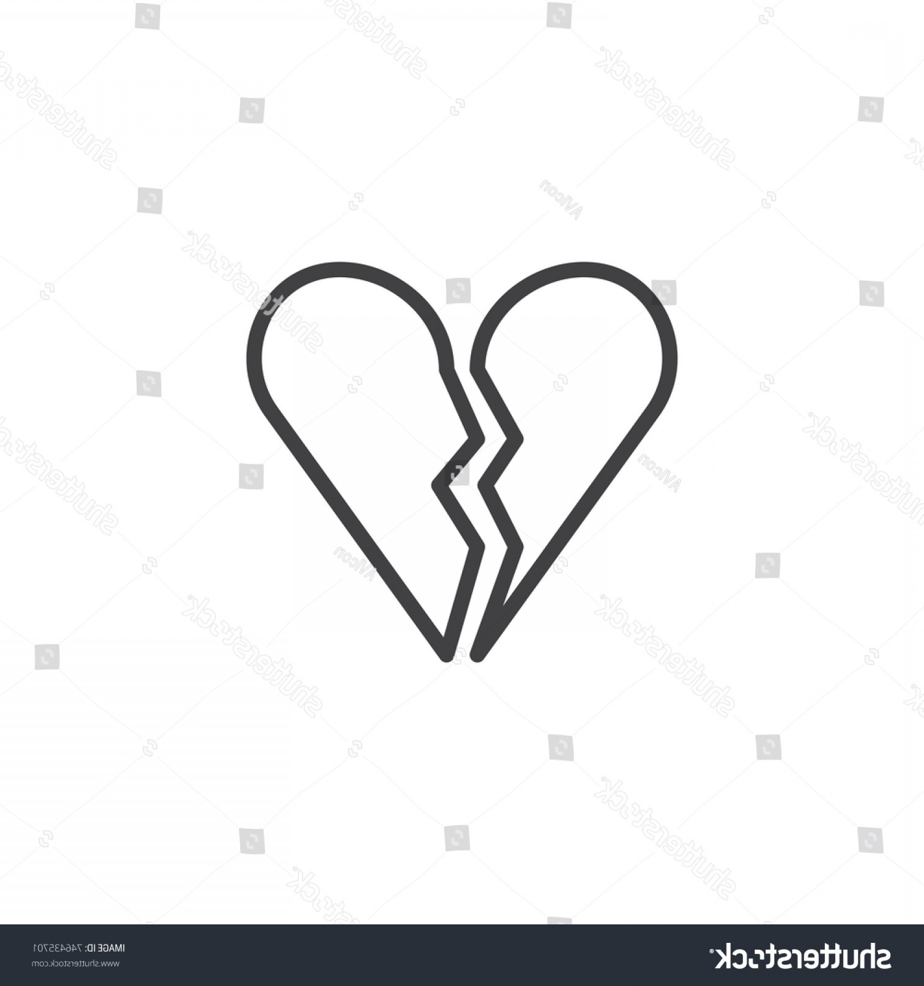 Broken Hearts Outline Vector Hoodamathrun 1800x1920 Broken Hearts Outline Vector Hoodamathrun