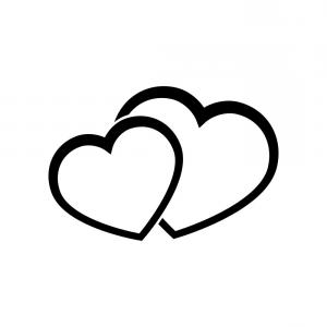 Two Hearts Line Icon On White Background Vector Newwaysys 300x300 Two Hearts Line Icon On White Background Vector Newwaysys