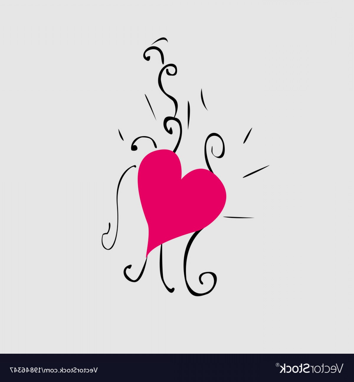 Vintage Vector Heart Line Studiogrfx 1200x1296 Vintage Vector Heart Line Studiogrfx