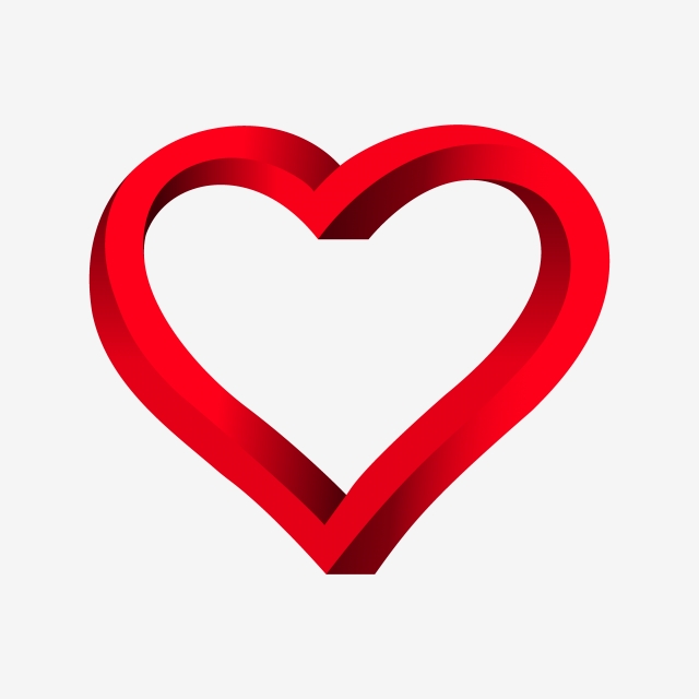640x640 Heart Vector Beautiful Love, Abstract, Love Png And Vector