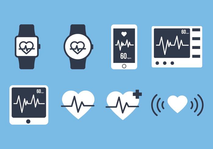700x490 Heart Monitor Vector