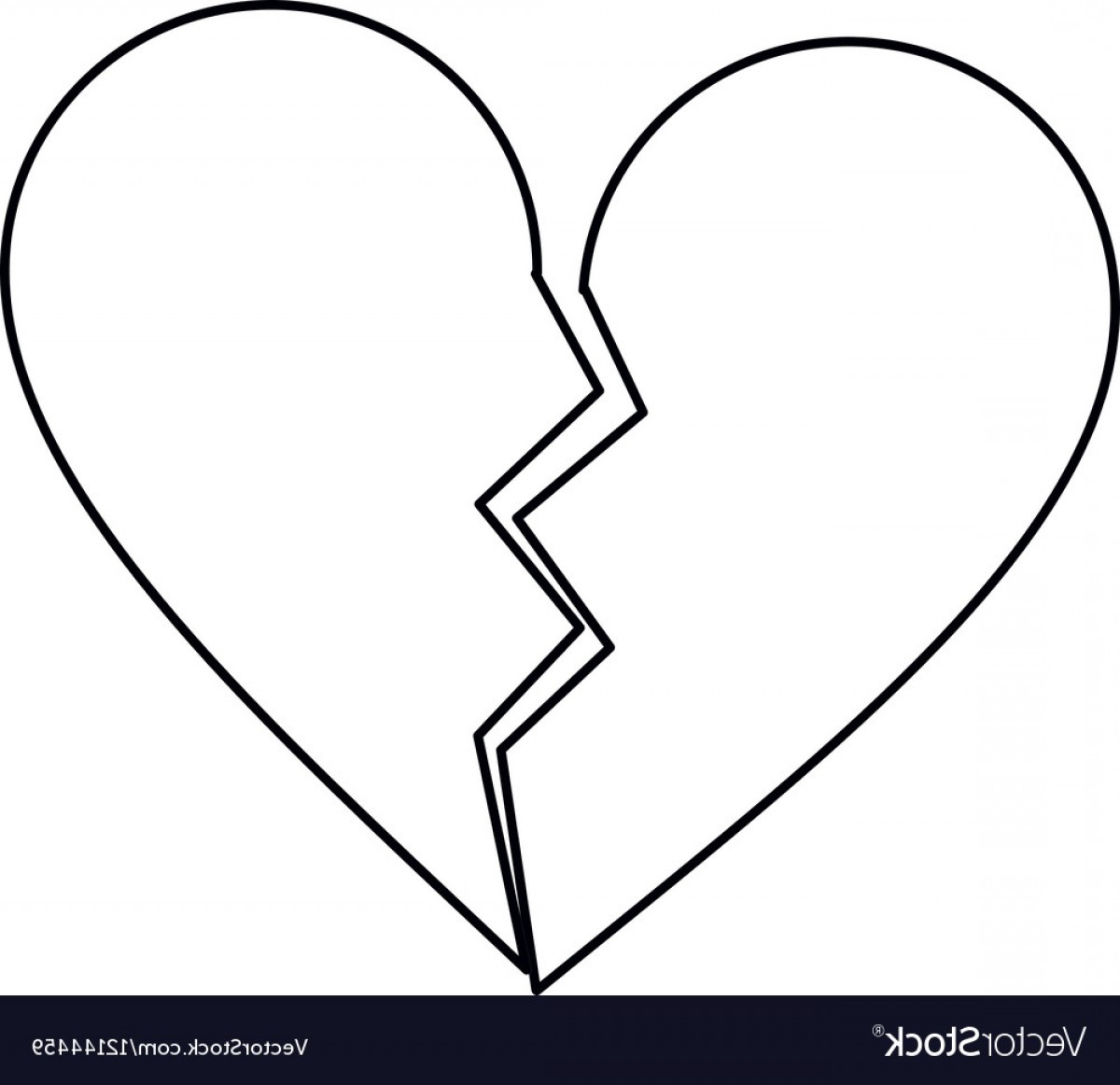 Heart Outline Vector at Vectorified.com | Collection of Heart Outline ...