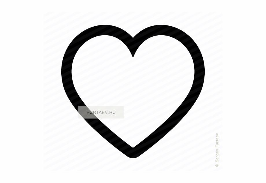 920x633 Vector Icon Of Heart