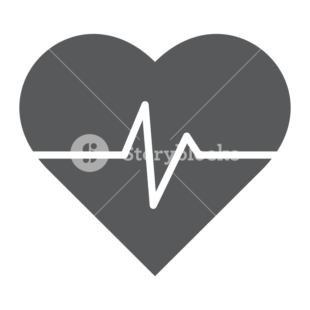 Heart Rate Glyph Icon, Medical And Pulse, Heartbeat Sign, Vector 1000x1000 Heart Rate Glyph Icon, Medical And Pulse, Heartbeat Sign, Vector