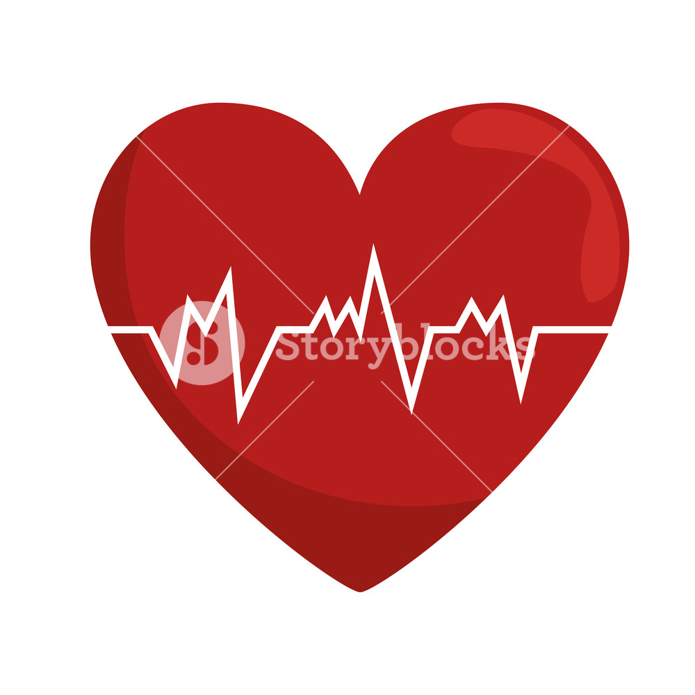 Heart Rate Pulse Concept Healthy Vector Illustration 1000x1000 Heart Rate Pulse Concept Healthy Vector Illustration