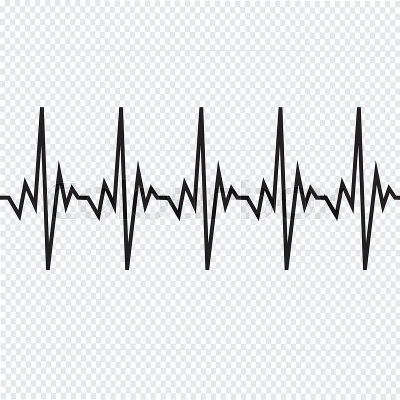 Download Heart Rhythm Vector at Vectorified.com | Collection of ...