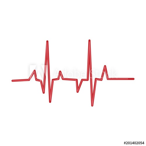 Heart Rhythm Vector at Vectorified.com | Collection of ...