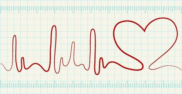 Heartbeat Vector Free Vector Download 600x309 Heartbeat Vector Free Vector Download